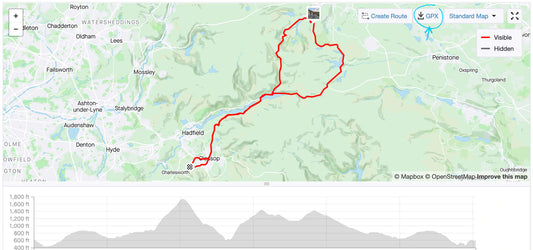 Downloading GPX files from Strava